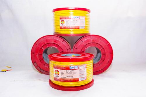 Dây OVAL dẹt 2 ruột mềm Cu/PVC/PVC - CL I