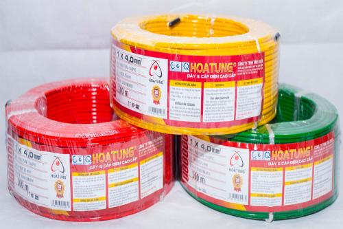 Dây đơn 7 sợi Cu/PVC, kiểu 6610 TCVN 01