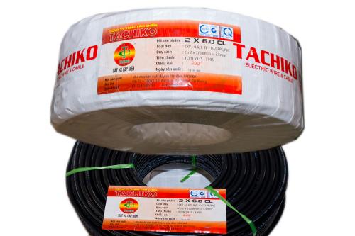 Cáp điện lực 2 ruột Cu/XLPE/PVC  - CL I